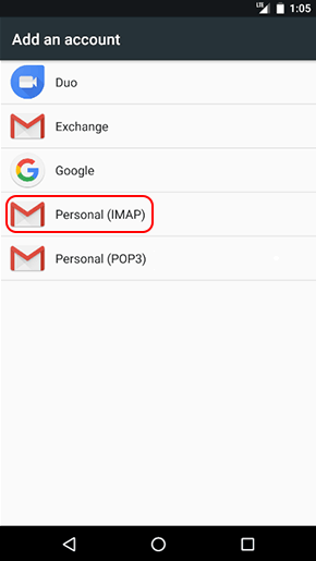Android Screenshot Step 4