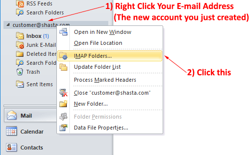 Outlook 2010 Screenshot Step 11