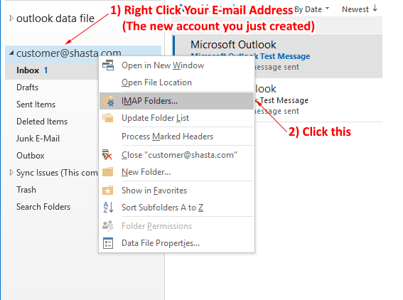 Outlook 2016 Screenshot Step 11